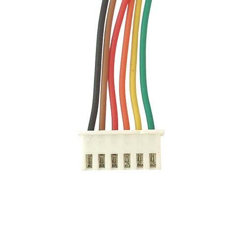 6 Pin JST XH Female with wire 28cm 2.54mm pitch