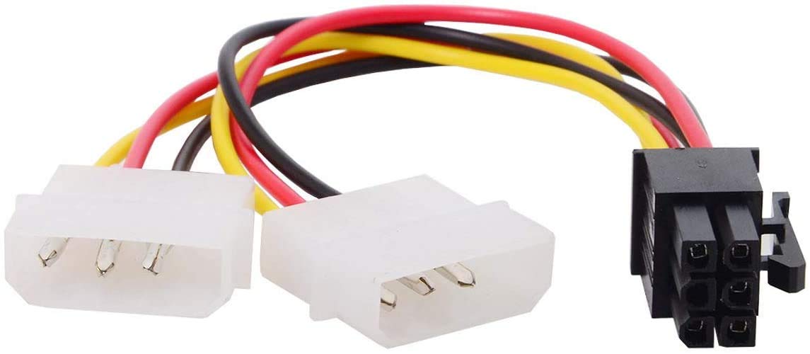 2 Smps M To 6 Pin F Cable 2 Smps M To 6 Pin F Cable