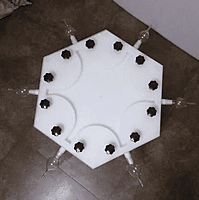 6-way Arena Insect Olfactometer