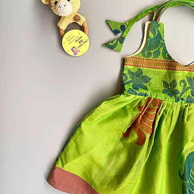 Newborn Baby Girl Cotton Dress (6-12 months) 6148