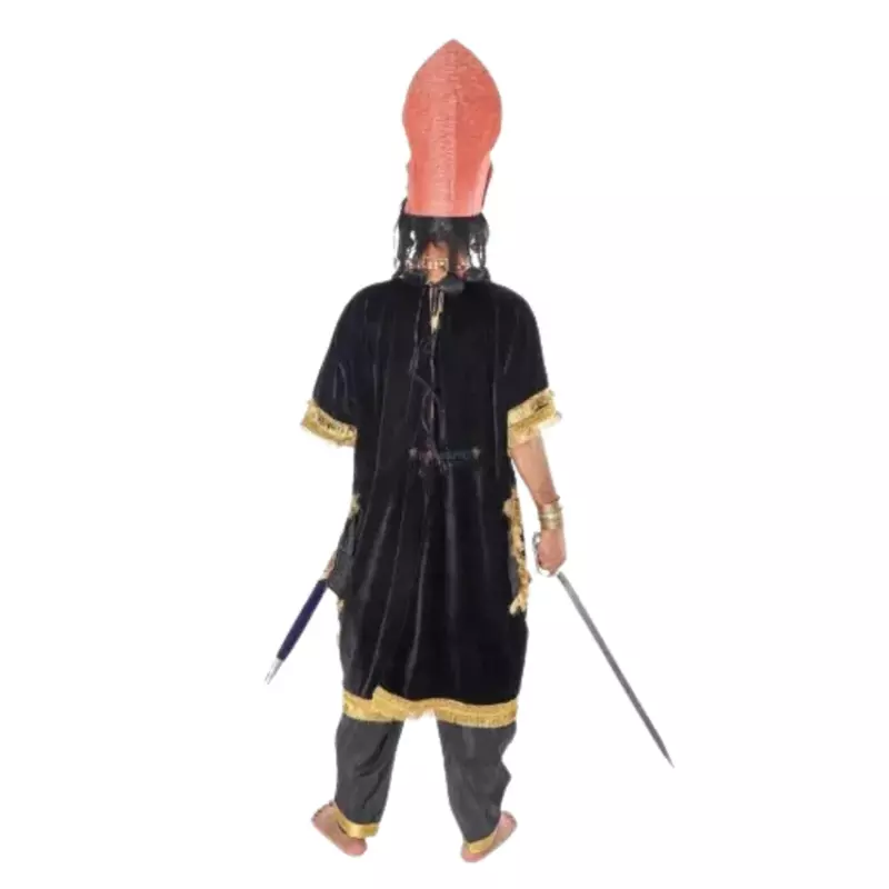 Ravan Fancy Dress Costume Black For Boys