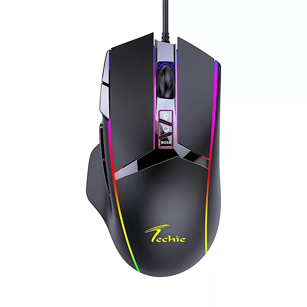 Techie Apex Wired Mouse (Black)