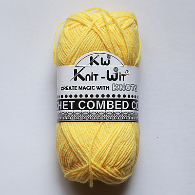 Crochet Combed Cotton Yarn 06