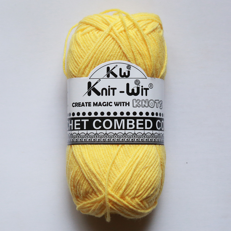 Crochet Combed Cotton Yarn 06