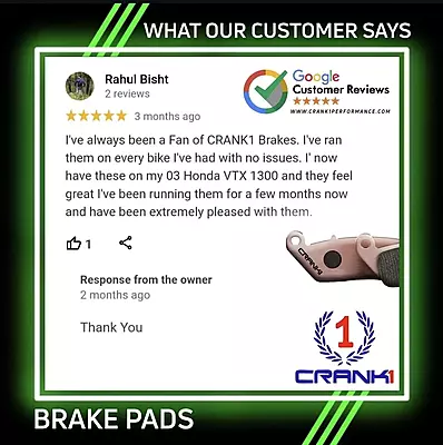 Crank1 CB181 Sintered Brake Pads