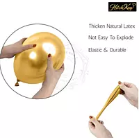 Chrome Gold Balloons - Pack of 40
