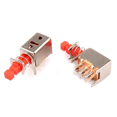 Small 6-Pin ON/OFF Power Switch – Screw less Design, Ideal for Standard Temperature Applications Small 6-Pin ON/OFF Power Switch – Screw less Design, Ideal for Standard Temperature Applications