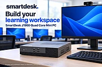 SmartDesk Basic J1900 Mini PC for school and training labs