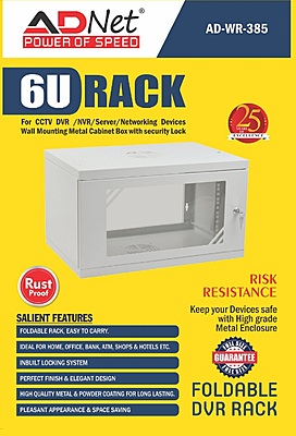 6U WIFI CCTV DVR Rack NVR Server Network Rack