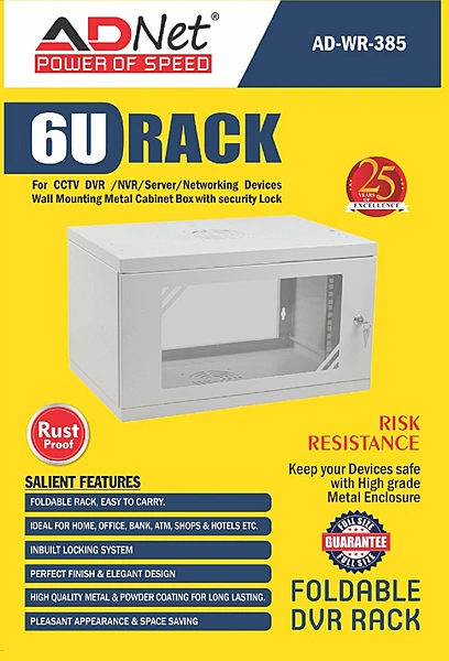 6U WIFI CCTV DVR Rack NVR Server Network Rack