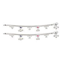 Silver Baby Anklet/Kolusu