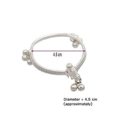 Sterling Silver Gift set for Baby (kolusu, Bindhi/Pottu Kit)