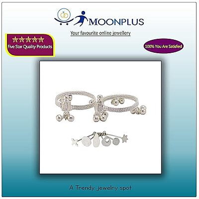 Sterling Silver Gift set for Baby (kolusu, Bindhi/Pottu Kit)