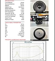 DE650K-01 Kevlar cone Woofer 6.5" 8Ohms 150 Watts (2 Pcs) DE650K-01 Kevlar cone Woofer 6.5" 8Ohms 150 Watts (2 Pcs)