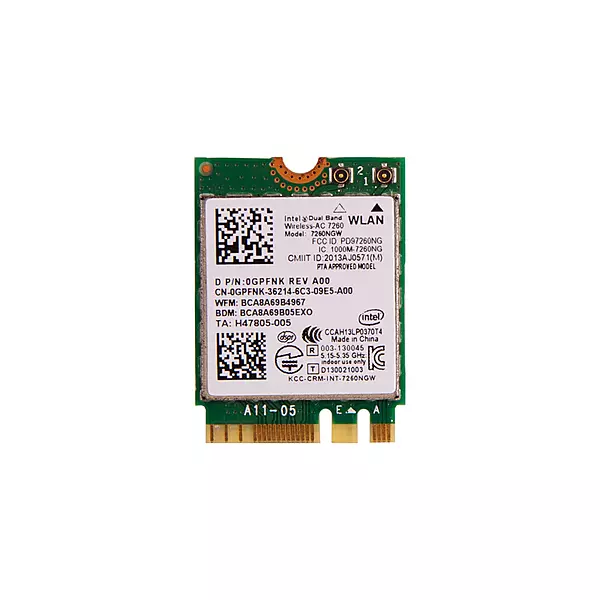 WiFi-5 - 7260NGW WiFi-5 - 7260NGW