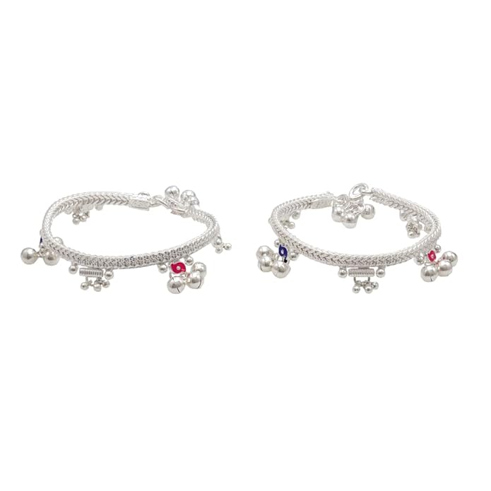 Silver Baby Anklet/Kolusu
