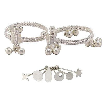 Sterling Silver Gift set for Baby (kolusu, Bindhi/Pottu Kit) Sterling Silver Gift set for Baby (kolusu, Bindhi/Pottu Kit)