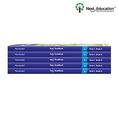 Next Term 1 Book combo Text book with Maths, English and EVS for class 4 / level 4 Book A Next Term 1 Book combo Text book with Maths, English and EVS for class 4 / level 4 Book A