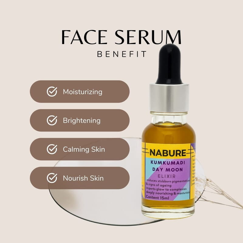 NABURE Radiant Skin Care Combo – Kaya Palat Body Ubtan & Kumkumadi Day Moon Elixir