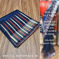 SEMI RAW SILK SAREE MRSSRSS22511