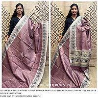 TUSSER SILK SAREE SFHSTSK24624