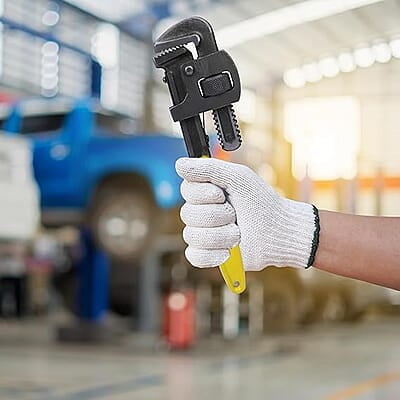 STANLEY 71-642 12'' 300 mm Stilson Type Pipe Wrench Ideal for Construction & Heavy-Duty Applications for Industrial & Professional Use, YELLOW & BLACK