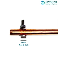 4 Feet - Copper Bonded Earth Rod (12mm - 100 Microns)