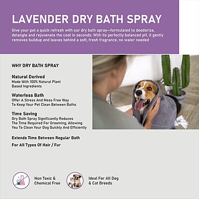 Dry Bath Lavender 200 ML