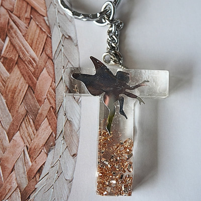 'T' ELEGANT LETTER KEYCHAIN 'T' ELEGANT LETTER KEYCHAIN