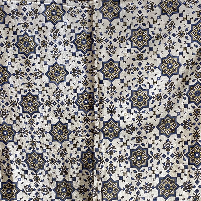 Mashru Silk Ajrakh Print #6