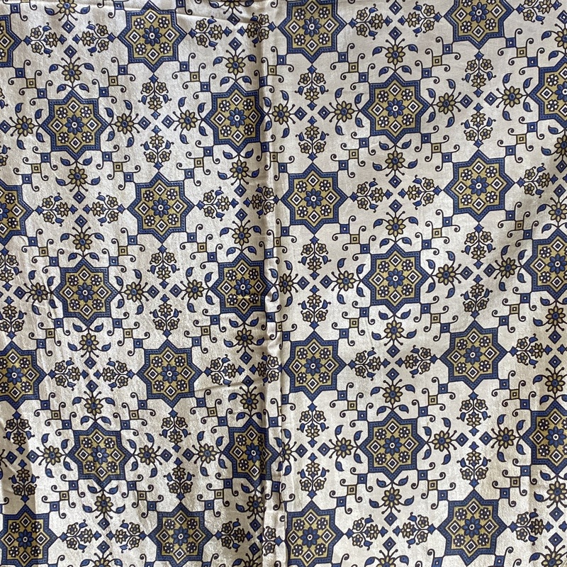 Mashru Silk Ajrakh Print #6