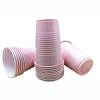 The Magic Balloons-Set of 20 | Beer Pong Glass | Pink Drinking Cup | Drinking Glass for New Year Bachelor Retirement Diwali Wedding Adults Parties and Games | Party Suppliers | 16 OZ