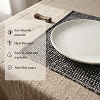 Cotton Woven Placemats | Heat Resistant