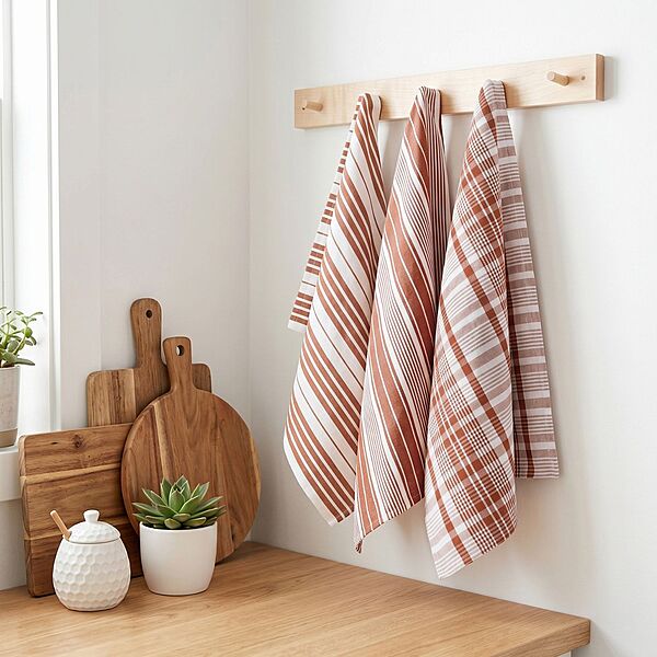 Large Kitchen Towel Set of 3