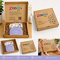 2027 Folwer Pot Table Calendar