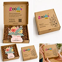 2027 Flower Pots Table Calendar