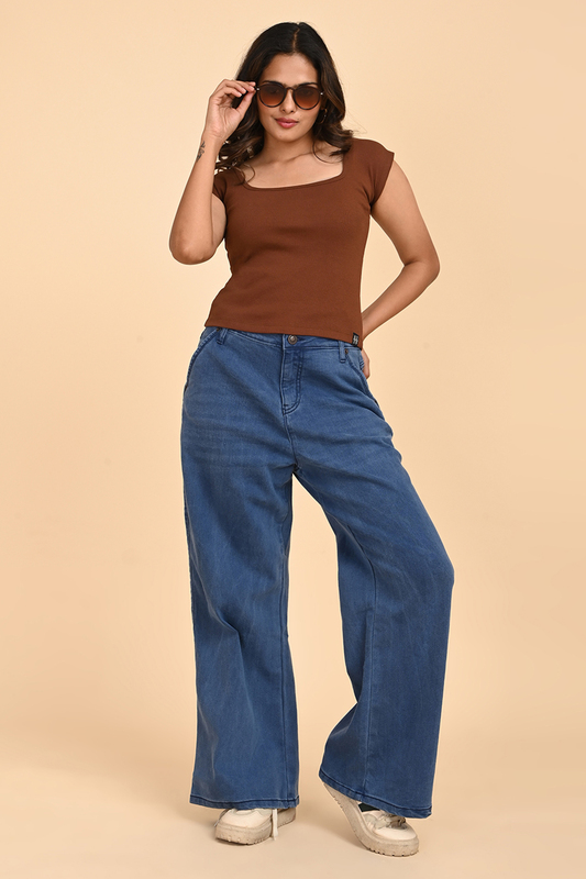 Women's Wide Leg Denim Pant