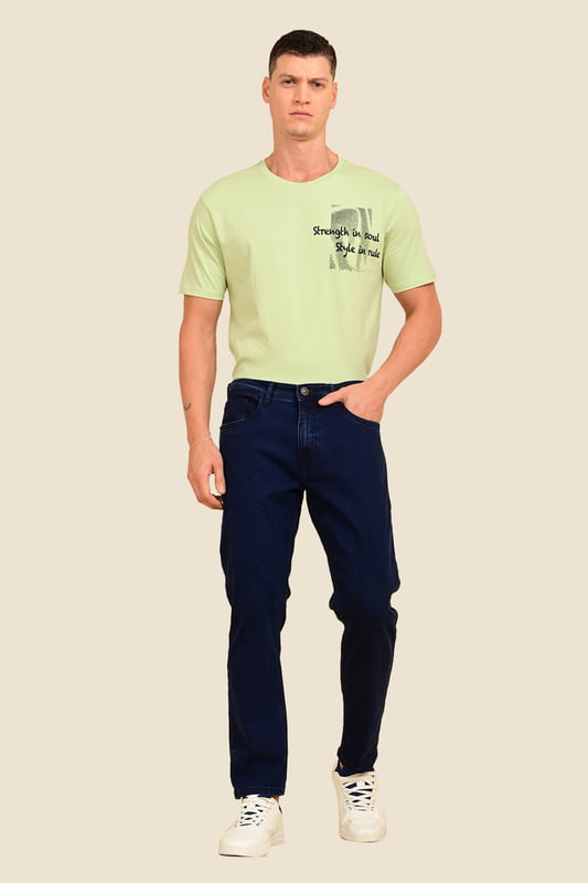 Men's Straight Fit Denim Pant