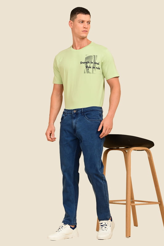 Men's Straight Fit Denim Pant
