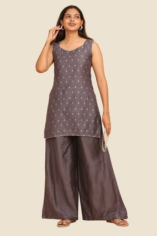 Women's Flared Solid Palazzo