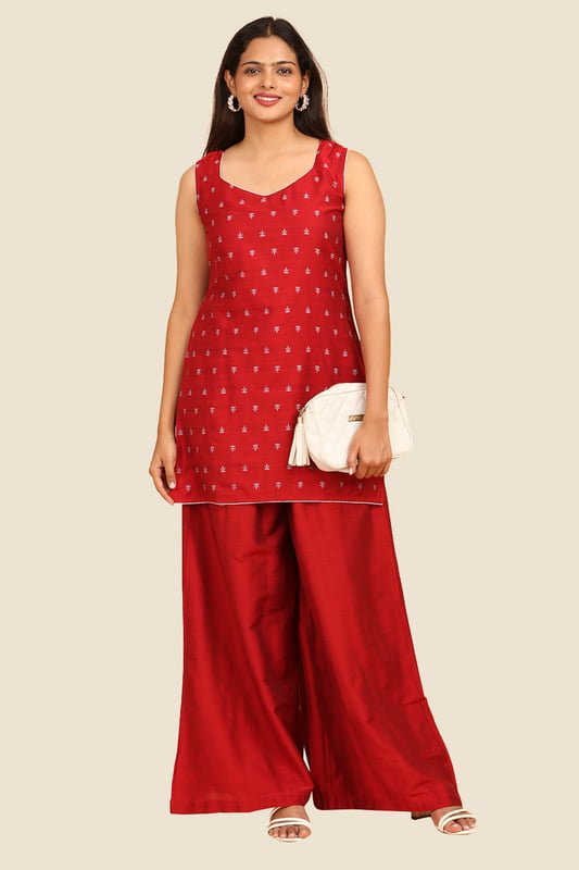 Women's Flared Solid Palazzo