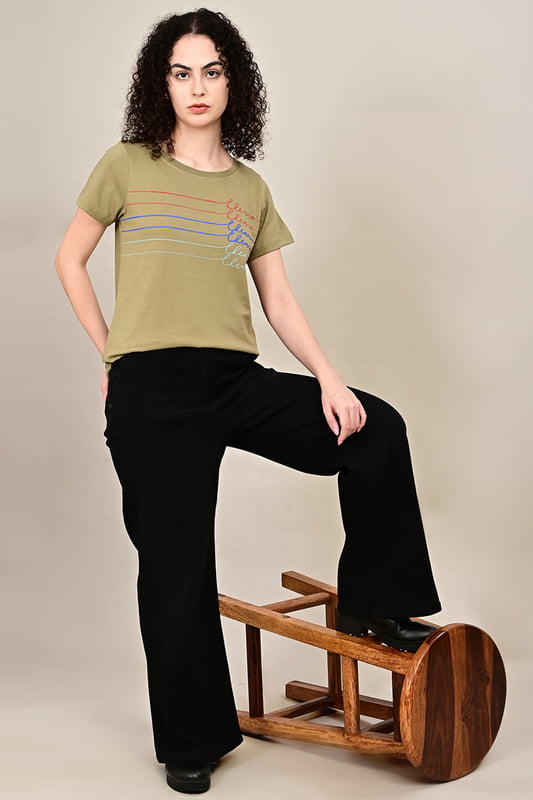 Women's Madrascape Wideneck T-Shirt