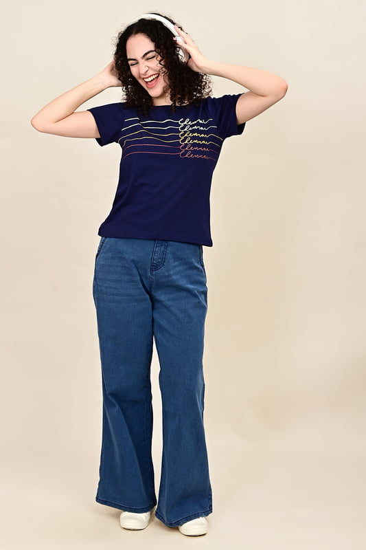 Women's Madrascape Wideneck T-Shirt
