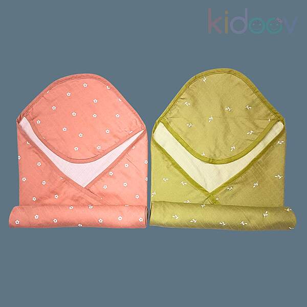 Muslin Hooded Towel 2 Layers 75*75 cm