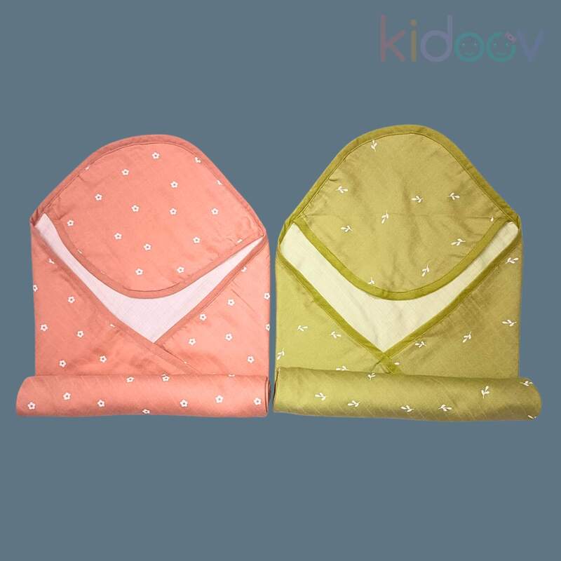 Muslin Hooded Towel 2 Layers 75*75 cm