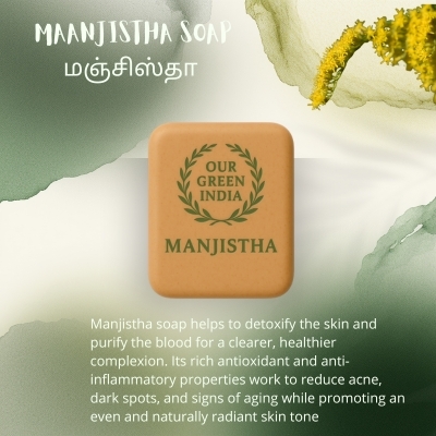 Our Green India Manjistha Soap