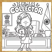 I Am a collector – Colour & Frame Kit