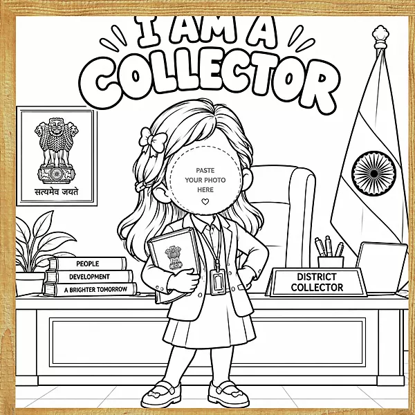 I Am a collector – Colour & Frame Kit