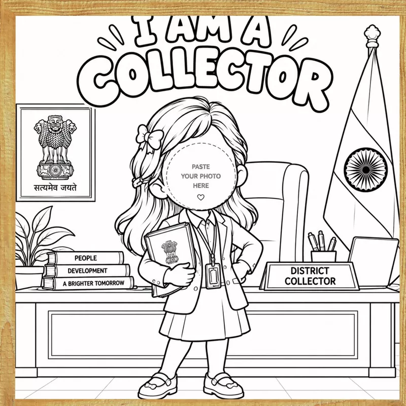 I Am a collector – Colour & Frame Kit