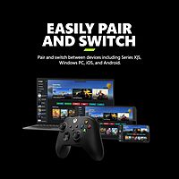 Xbox Wireless Controller β Carbon Black Series X|S, One, and Windows Devices (Black)
